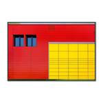 Load image into Gallery viewer, Spanish Brick - Spanish Brick - 02 black frame.psd
