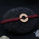Load image into Gallery viewer, Rakhi Bracelet Knitted  - Choose Own Words
