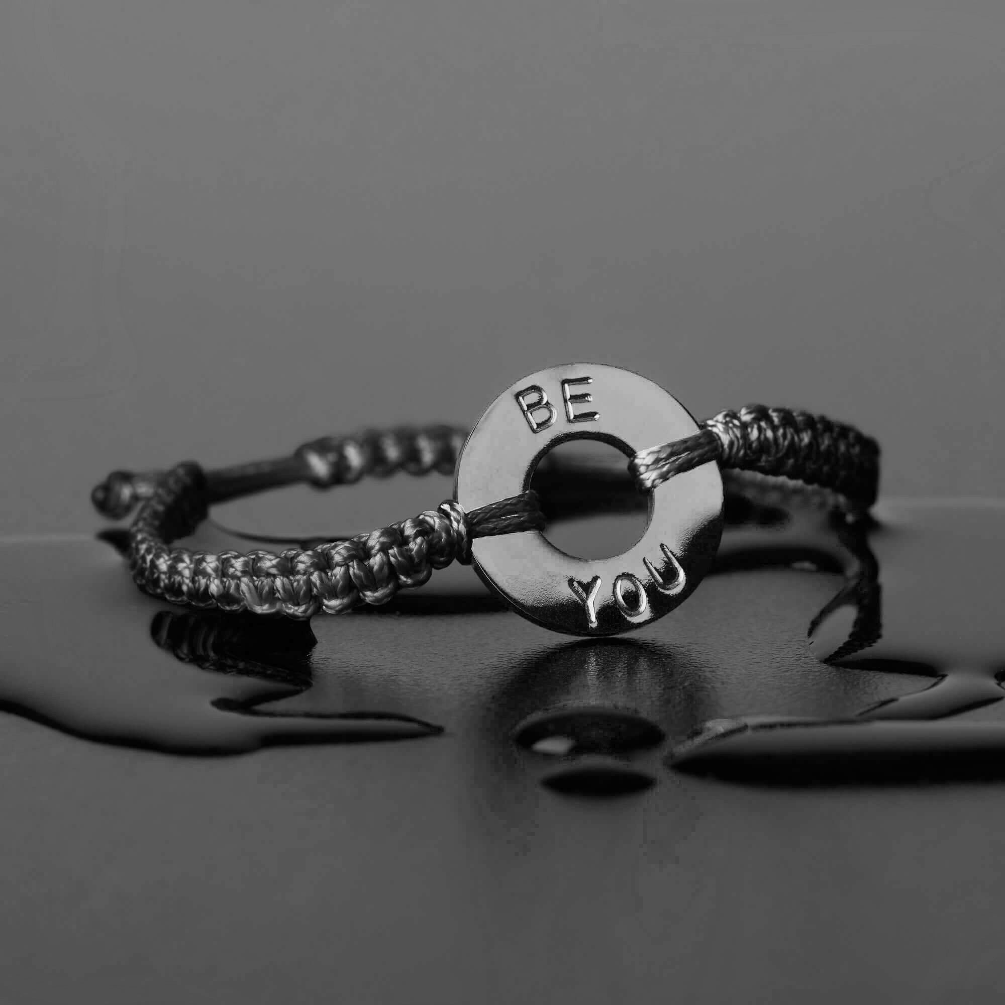 Black Knitted Bracelet | Limited Edition