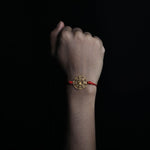 Load image into Gallery viewer, Shivji&#39;s Trishul Designer Rakhi Bracelet
