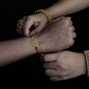Shivji's Trishul Designer Rakhi Bracelet